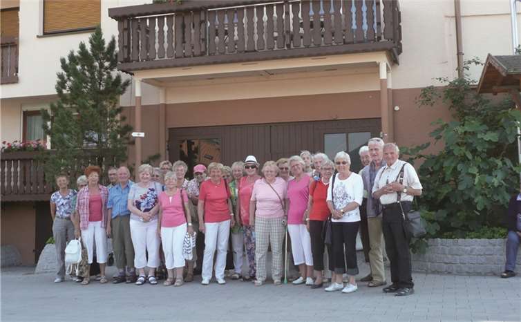 Einige erlebnisreiche und erholsame Tage verbrachte die Reisegruppe des Deutschen Hausfrauen-Bundes aus Bendorf im Elsass und im Schwarzwald. privat