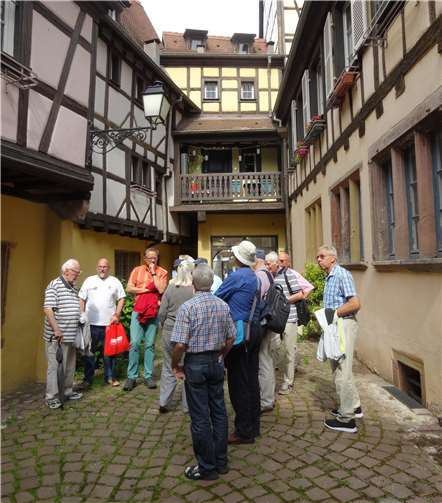 Einige tolle Tage verlebten die Männer auf der Herrentour ins Elsass. privat