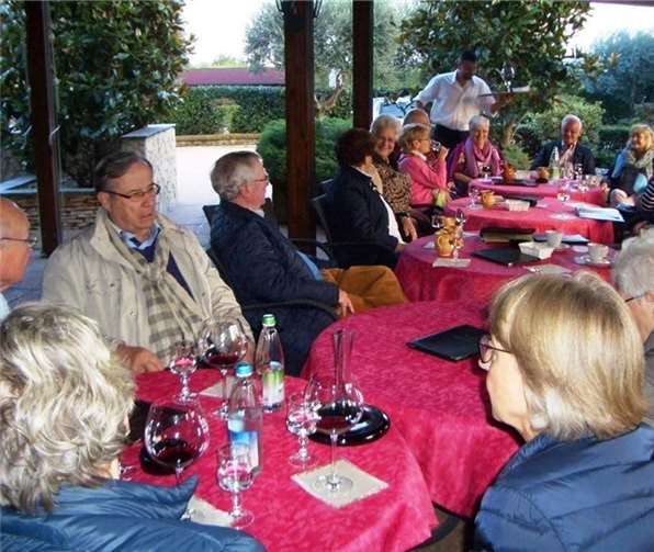 Einkehr im Weinlokal „Berta“.privat