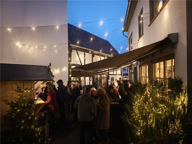 Einladende Innenhöfe sind eines der Markenzeichen des Lucia Markt.