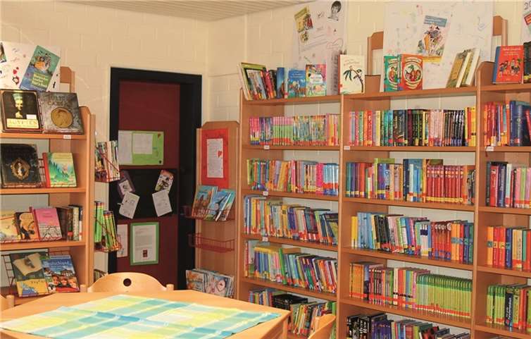 Einladende Leseatmosphäre in der KÖB Fritzdorf. privat