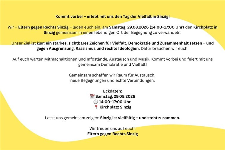 Einladung Tag der Vielfalt