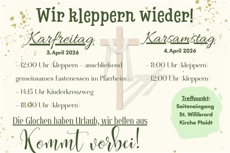 Einladung zum Kleppern