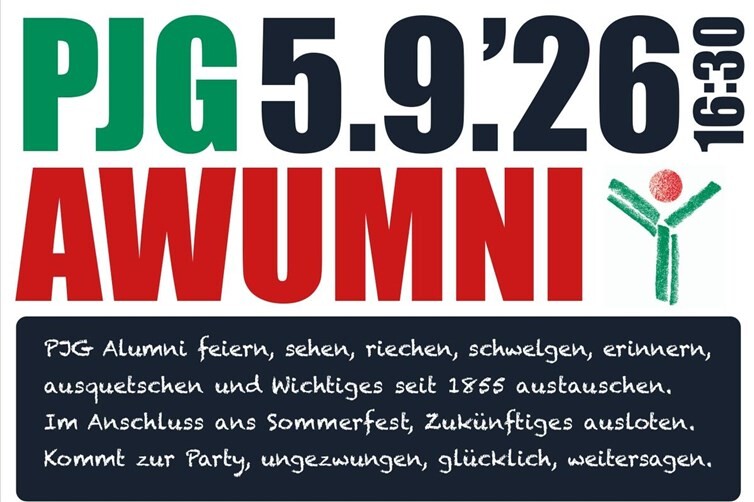 Einladung zum PJG-Alumnitreffen