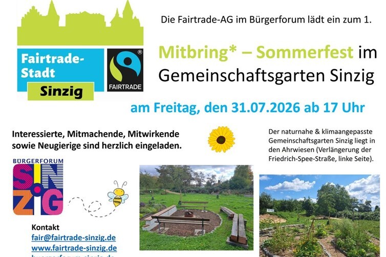 Einladung zum Sommerfest