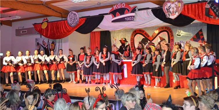 Einmarsch der Möhnen.