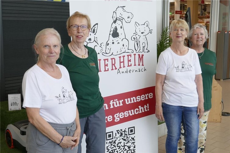 Einsatz des Vorstandes mit Herz für den Tierschutz!