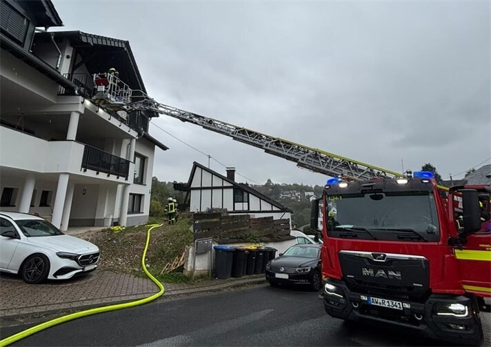 Einsatz in Sinzig. Foto: Feuerwehr Stadt Sinzig