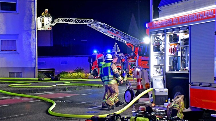 Einsatz in Weißenthurm.