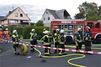 Gemeinschaftsübung zur Menschenrettung im Pflegeheim der VG Vordereifel