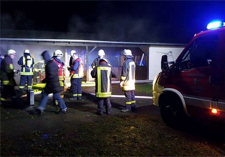 Einsatzstelle der Übung: Das alte Schützenhaus im Masbachtal. privat