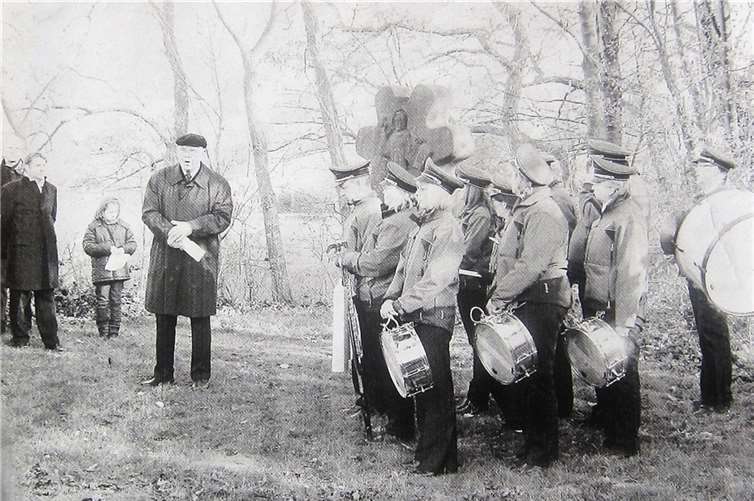 Einweihung Ansprache Prof. Horst Pippert.  Copyright: Pippert