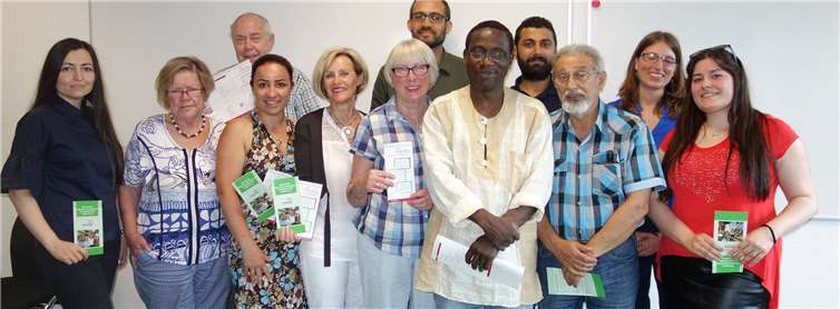 Eirene-Mitarbeiterinnen und Mitglieder des städtischen Beirats für Migration und Integration trafen sich zum Gedankenaustausch.  Stadt Neuwied