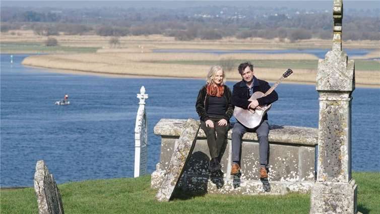 Eleanor Shanley und Ultan Conlon sind beim „Irish Spring – Festival of Irish Folk Music“ in der Mendiger Laacher See-Halle dabei.  Foto: Brendan Harding