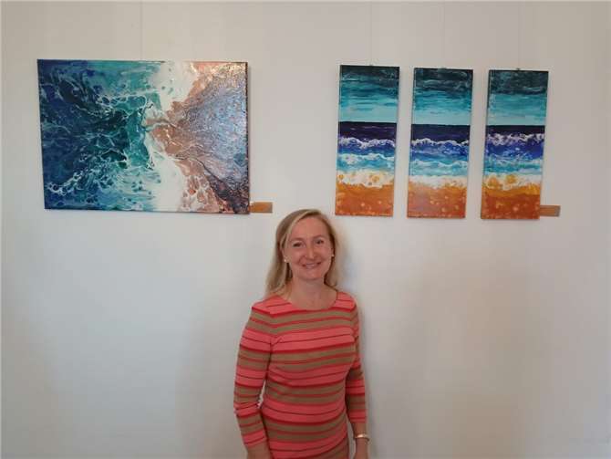 Elena Klinkmann-Voß stellt ihre Werke im Stadtmuseum Meckenheim aus.  Foto: privat