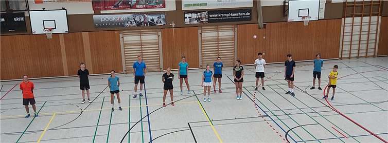 Elf Nachwuchsspieler konnten beim Sommercamp viel lernen. Foto: privat