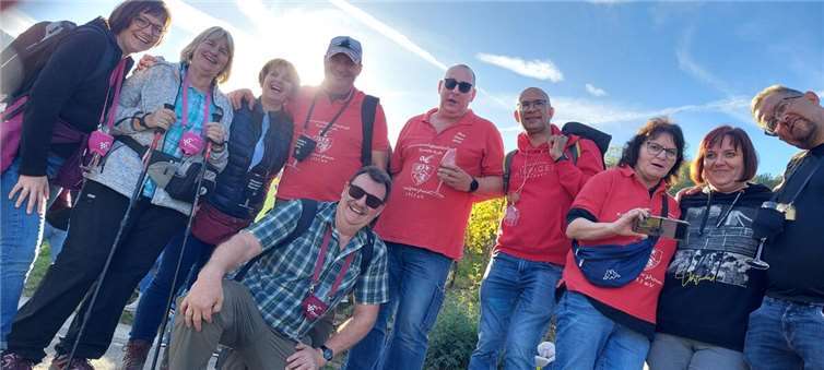 Elferrat der KG Bunte Kuh auf Tour.Fotos: Michael Knickmeier