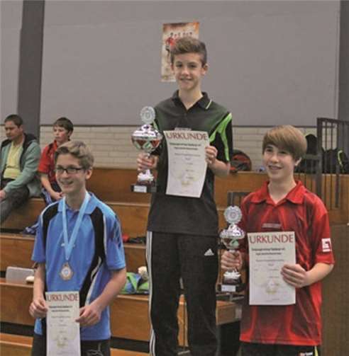 Elias Kreutz holte sich gleich zwei Regionstitel.privat