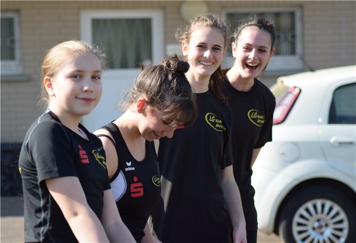 Elisa Fahrenbruch, Carlotta Lepping, Sophia Zavelberg, Laura Zavelberg. privat