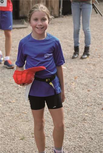 Elisa Fahrenbruch beim Panoramalauf in Altenahr. Privat