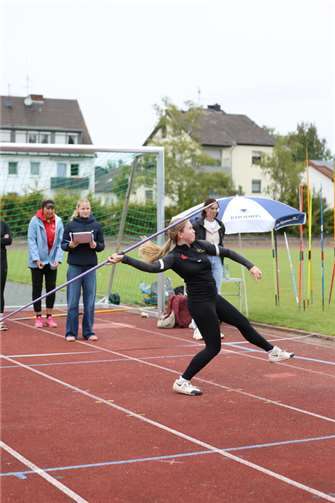 Elisa Fahrenbruch in Aktion.  Foto: Jens Fahrenbruch