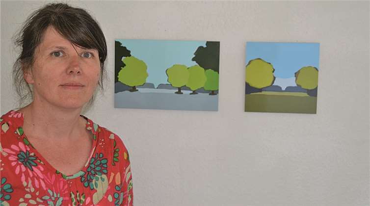 Elisabeth Heiermann hat ihr Foto von der Zufahrt zur Burg Heimerzheim stark reduziert.Weigert