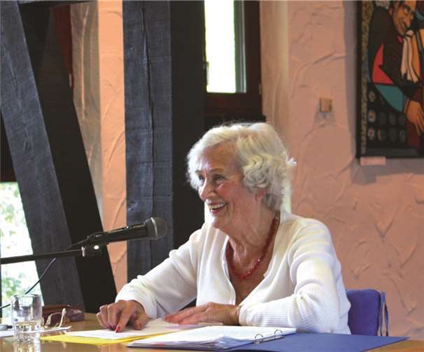 Elisabeth Jumpelt begeisterte die Zuhörer mit ihren Lebenserinnerungen. Gemeinde Wachtberg