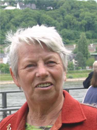 Elisabeth Raths † gehörte ebenfalls zu den Gründern des Vereins.