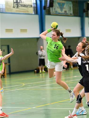 Ella Hoffmann beim Wurf.Anke Bous