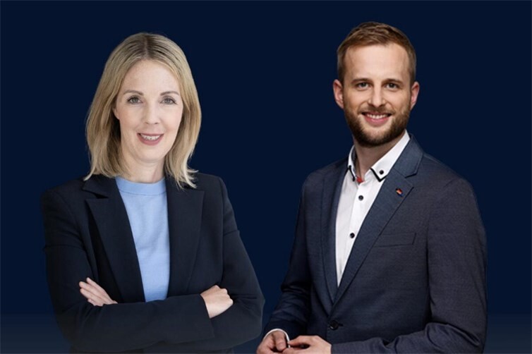 Ellen Demuth MdB und Matthias Reuber MdL