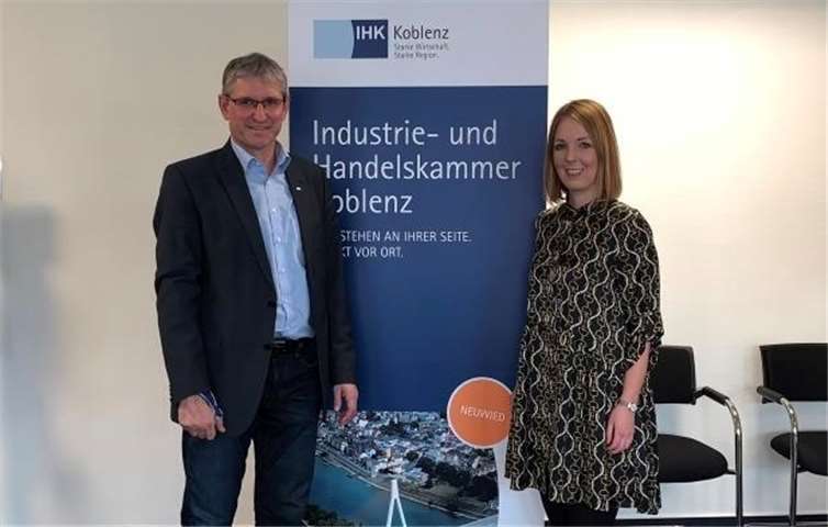 Ellen Demuth, MdL, mit dem neuen Regionalgeschäftsführer Martin Neudecker.Foto: privat