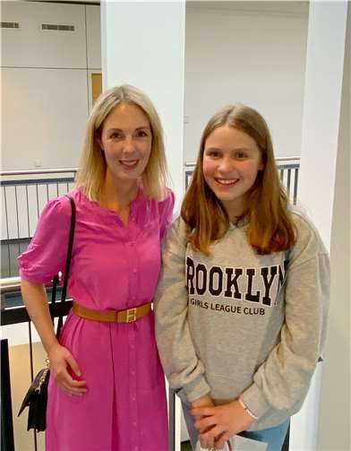 Ellen Demuth und Charlotte Zimmermann.  Foto: privat
