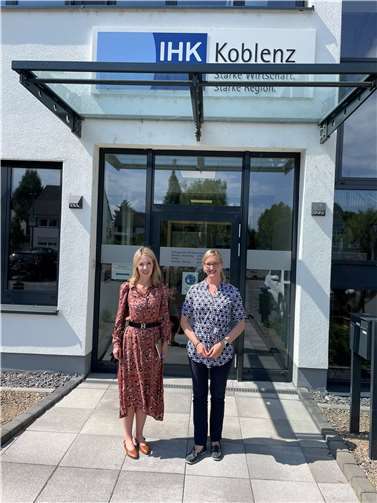 Ellen Demuth und Kristina Kutting.  Foto: privat