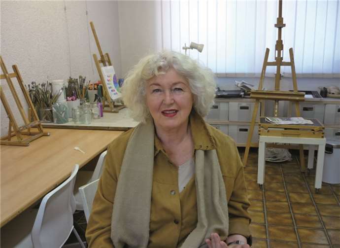 Ellen Goertz-Kokott unterrichtet Schüler jeden Alters.privat