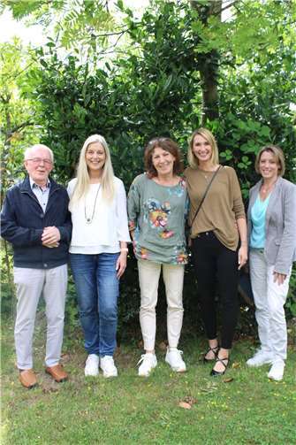 Elmar Esper, Elisabeth Schuster, Mechthild Braunschädel und Birgit Röder (v.l.).  Foto: Verbandsgemeindeverwaltung Zell (Mosel)