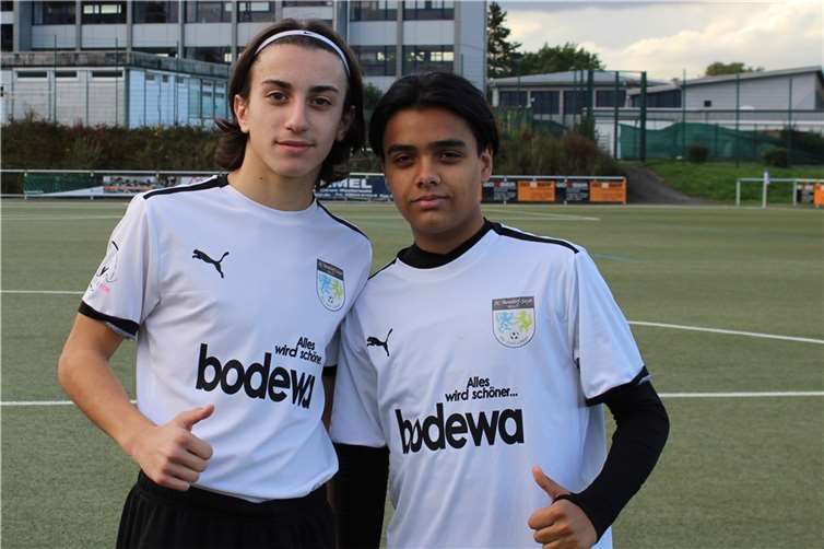 Elmedin und Ardian.  Fotos: SC Bendorf-Sayn