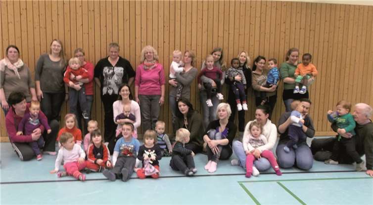 Eltern-Kind-Turnen für Kinder im Alter zwischen 1 und 4 Jahren.Privat