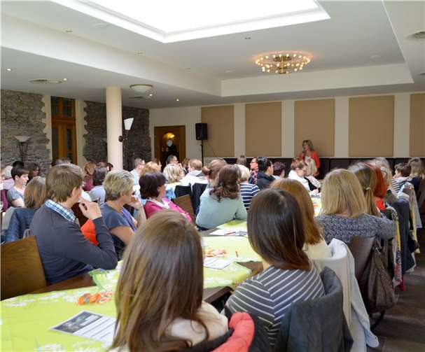 Eltern und Erzieher diskutierten über die Kita - Novelle des Landes.Foto: CDU