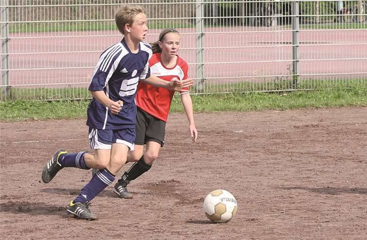 Emili Ehlen (l.) traf zum 2:0-Endstand.privat