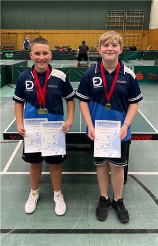 Emilio Rippel und Fabian Jakobs waren sehr erfolgreich.  Foto: privat