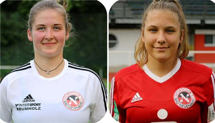 Emily Feifarek (l.) und Lisa Popeskic verlassen den SC 13 Bad Neuenahr. Foto: privat