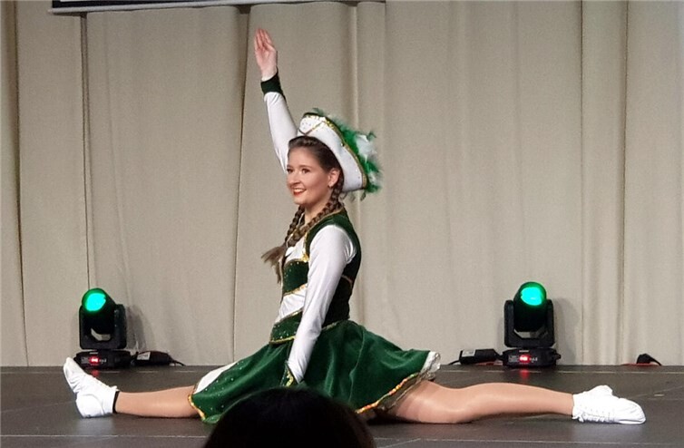 Emily Müller zeigte einen tollen Mariechen-Tanz.