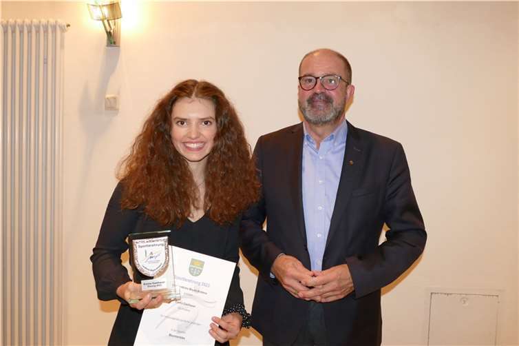 Emma Gasthauer und Peter Moskopp. Foto: Karl Gasthauer
