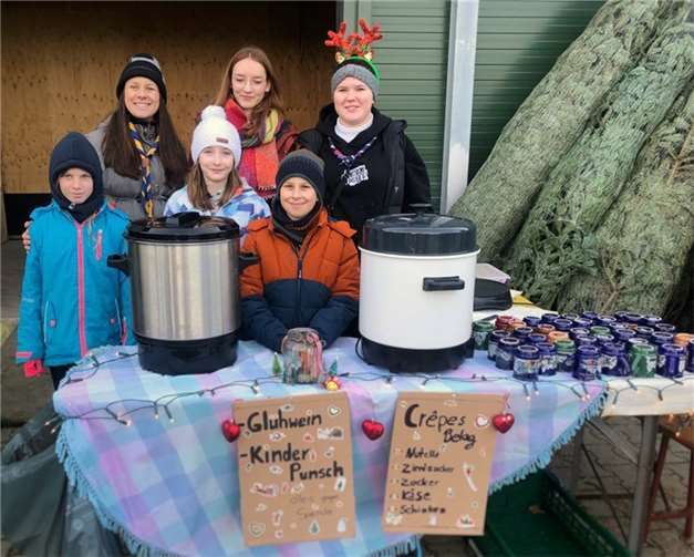 Emmingerhöfe und Pfadfinder: Ein Adventsereignis der besonderen Art. Quelle: Pfadfinder Ochtendung