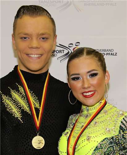 Emmy Prochnau und Thomas Schulz.Quelle: 1. TGC-Redoute