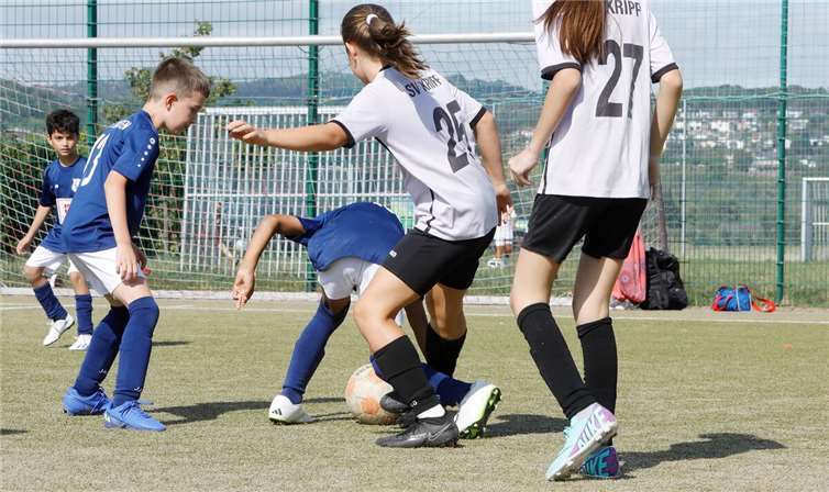 VITO-Junior-Cup 2025: 3 Tage voller Fußball, Spaß und Emotionen Emotionen und Einsatz auf dem Kripper Fußballfeld. Foto: SV Kripp / Thorsten Stephan