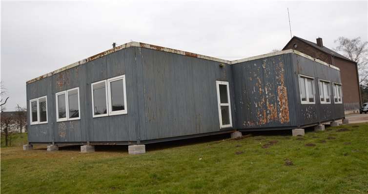 Ende April/Anfang Mai sollen die Container bezugsfertig sein.Weigert