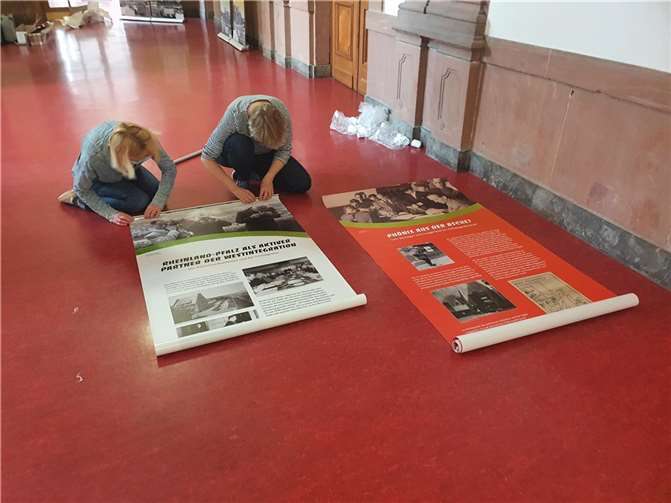 Ende September ist die vielbeachtete Ausstellung „Die frühen Jahre am Deutschen Eck 1946 bis 1956“ in der Struktur- und Genehmigungsdirektion (SGD) Nord zu Ende gegangen. Quelle: Landeshauptarchiv Koblenz