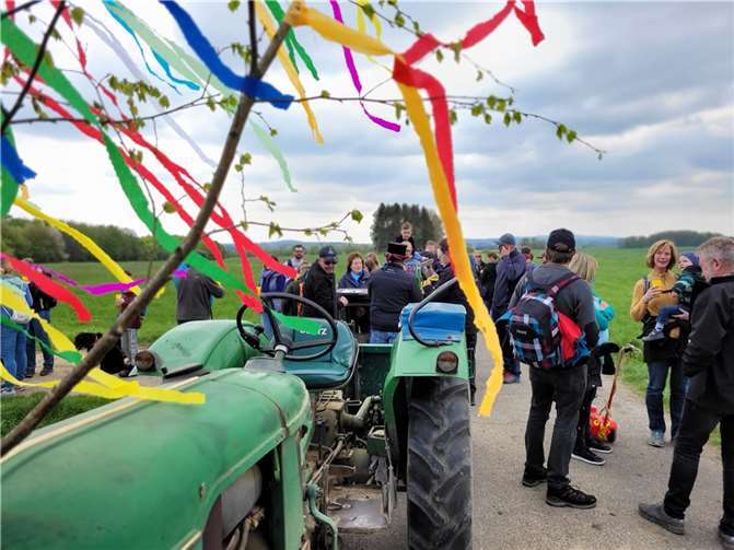 Endlich hieß es wieder „Brückrachdorf wandert“. Foto: privat