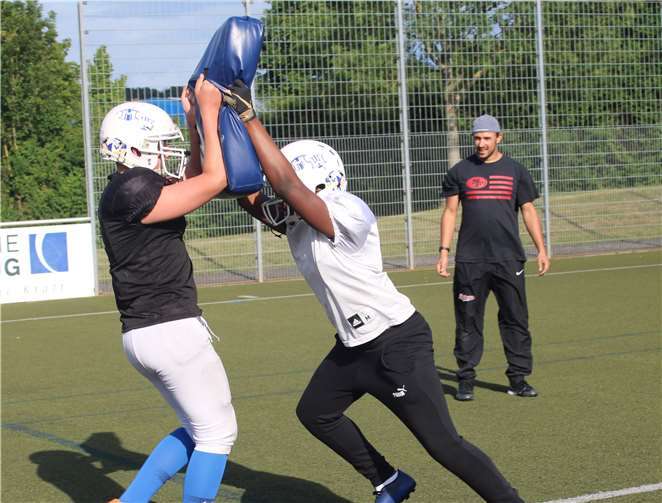 Endlich kann auch bei den Juniors wieder ein annähernd normales Training stattfinden. Foto: privat
